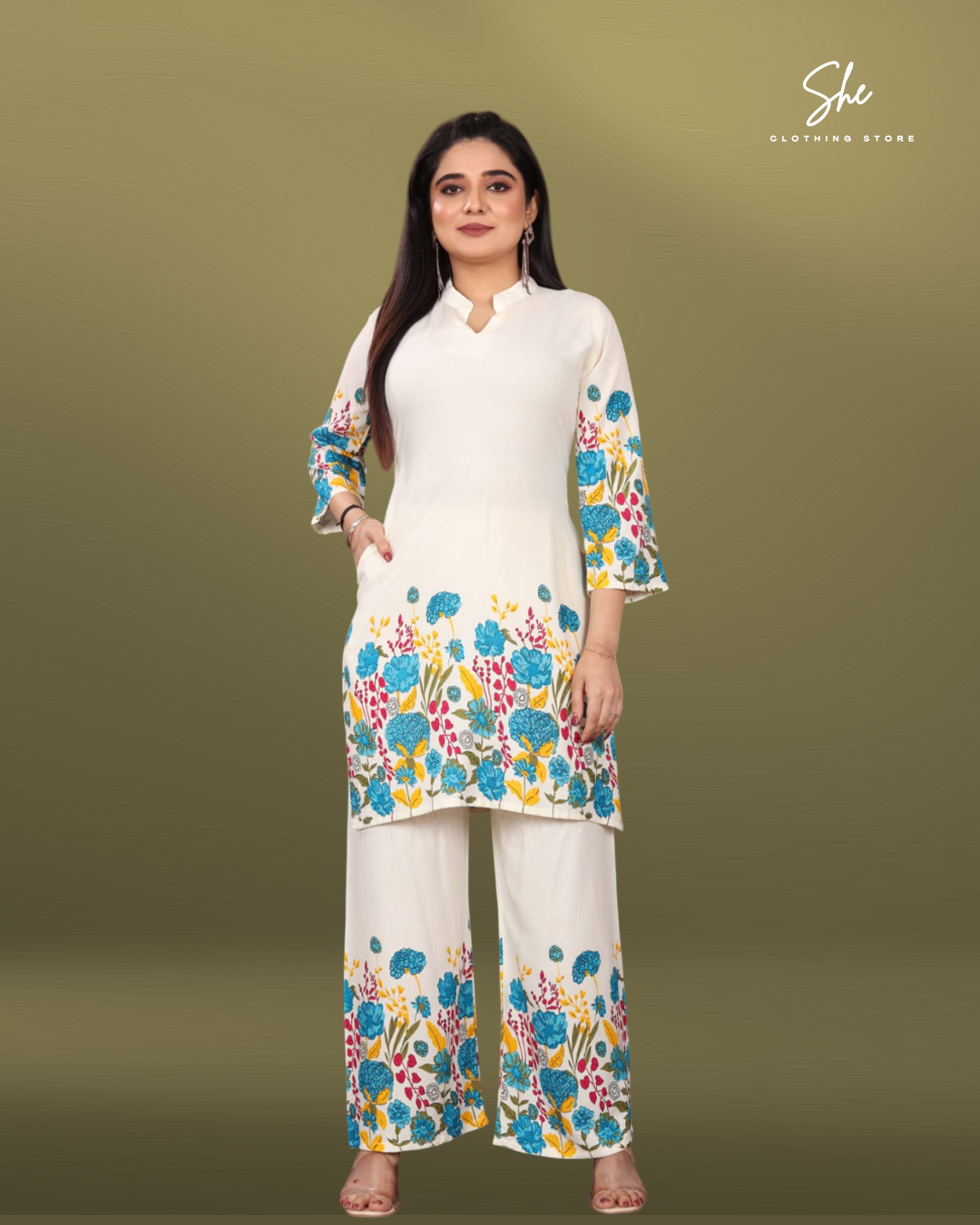 Vaani Spring Collection Vol. 1 - Ocean Teal