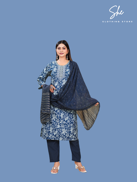 Tanvi Co-ord Vol.04 - Blue