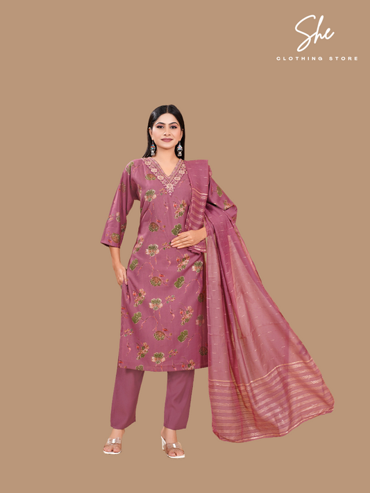 Tanvi Co-ord Vol.04 - Brown