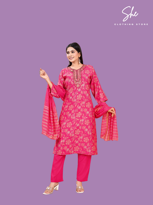 Tanvi Co-ord Set Vol.04 - Red